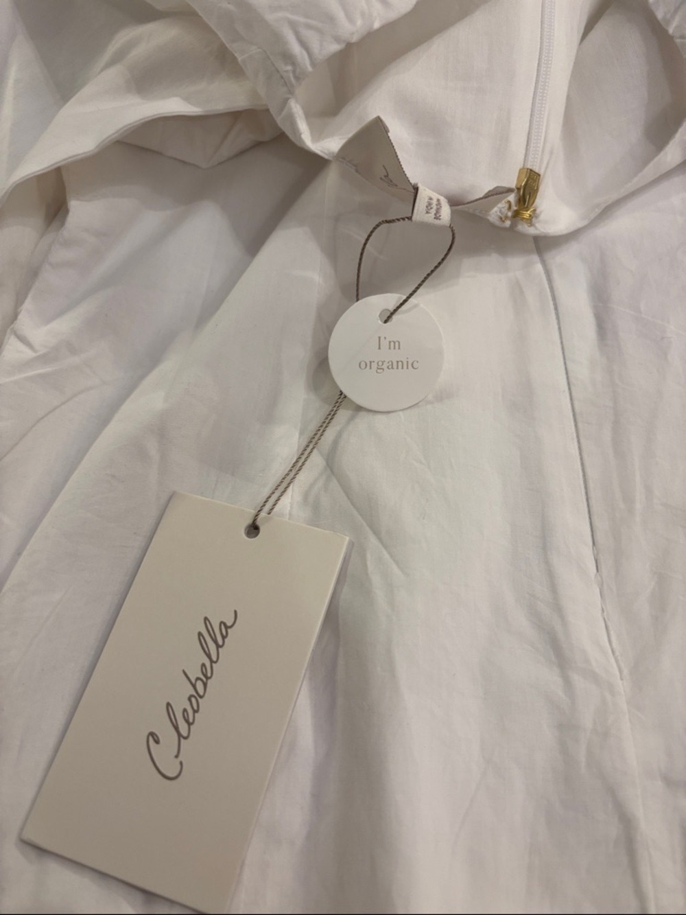 Cleobella White Pink Floral Midi Dress Small - Picture 14 of 16